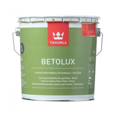 Краска Tikkurila Betolux для пола глянцевая основа С 2,7 л