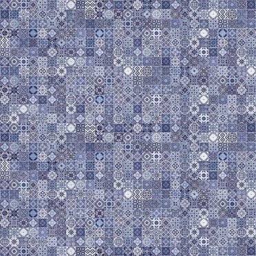 Hammam глаз. керамогранит голубой (HA4R042D) 42x42