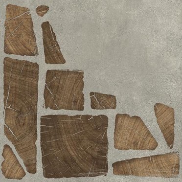 Woodland Керамогранит серый (WL4R092D-69) 42х42