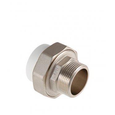 Муфта полипропиленовая Valtec (VTp.761.0.03206) разъемная (американка) 32 мм х 1 НР(ш)