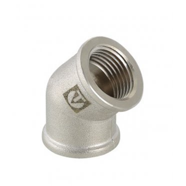 Угол Valtec (VTr.091.N.0004) 1/2 ВР(г) х 1/2 ВР(г) х 45° латунный