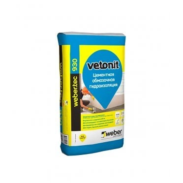 Гидроизоляция Weber.vetonit Weber.tec 930 20 кг