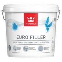 Шпатлевка влагостойкая Tikkurila EURO FILLER 5 л