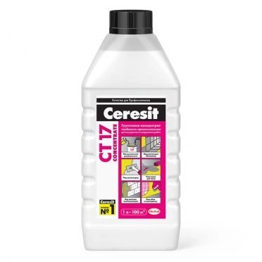 Грунт Ceresit CT17 концентрат 1 л